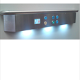 Horizontal Car Operating Panel - VARIANT SEVEN - With End Caps And Handrail - With LED Lighting Detail Page